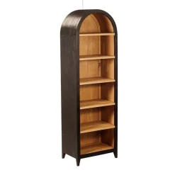 Rotondi boekenkast 6 planken zwart 70cm