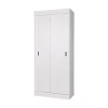 Row Kledingkast Wit Dennenhout 85cm