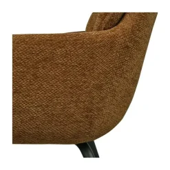 Runa Eetkamerstoel Chenille Karamel