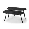 Rune Salontafel set van 2 Zwart