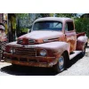 Rusty Truck - metalen bord