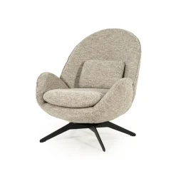 Ryan Fauteuil Taupe stof