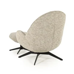 Ryan Fauteuil Taupe stof