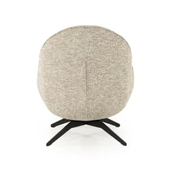 Ryan Fauteuil Taupe stof
