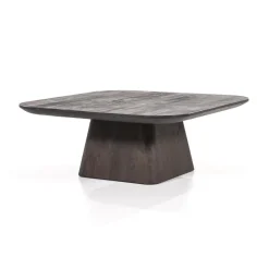 Salontafel Aron vierkant 80×80 bruin