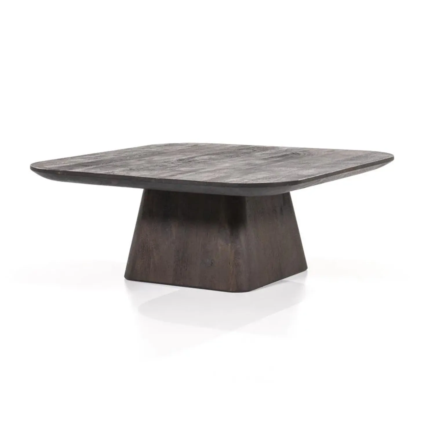 Salontafel Aron vierkant 80×80 bruin
