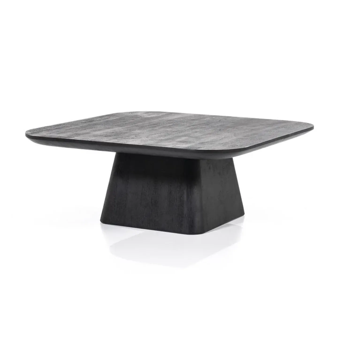 Salontafel Aron vierkant 80×80 zwart