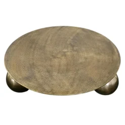 Salontafel Calma rond Goud 90 cm