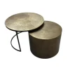 Salontafel Clara Goud Set van 2