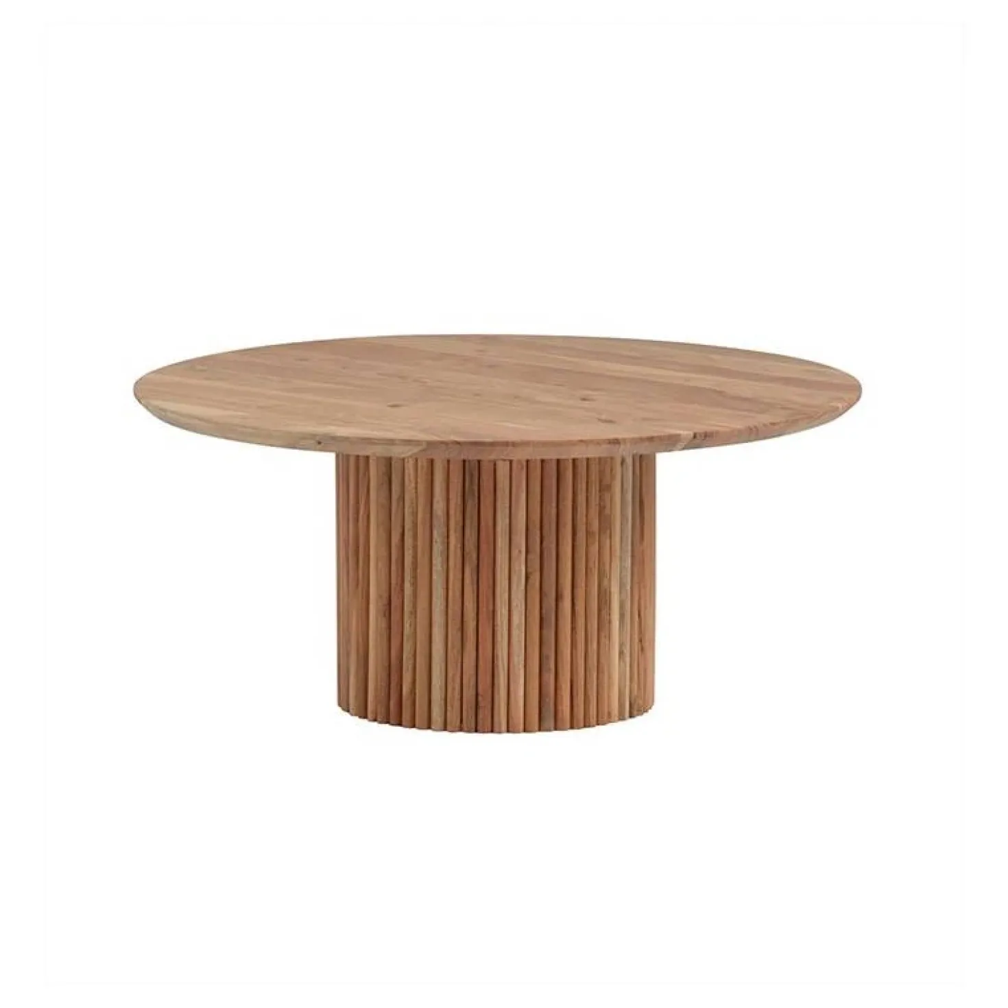 Salontafel conrad acaciahout naturel ø90