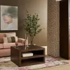 Salontafel Dortmund Walnoot 80cm
