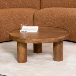 Salontafel Elly Naturel Mangohout 70cm
