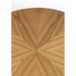 Salontafel Fabio Rond Eikenhout 80cm