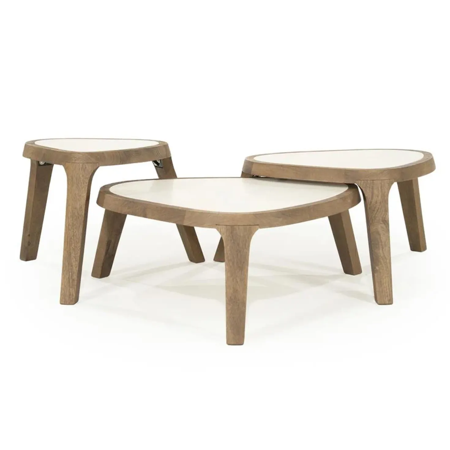 Salontafel Fred large mangohout 64cm
