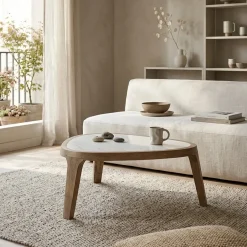 Salontafel Fred large mangohout 64cm