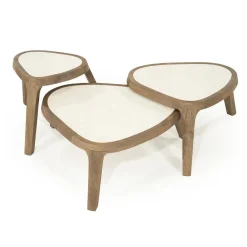 Salontafel Fred large mangohout 64cm