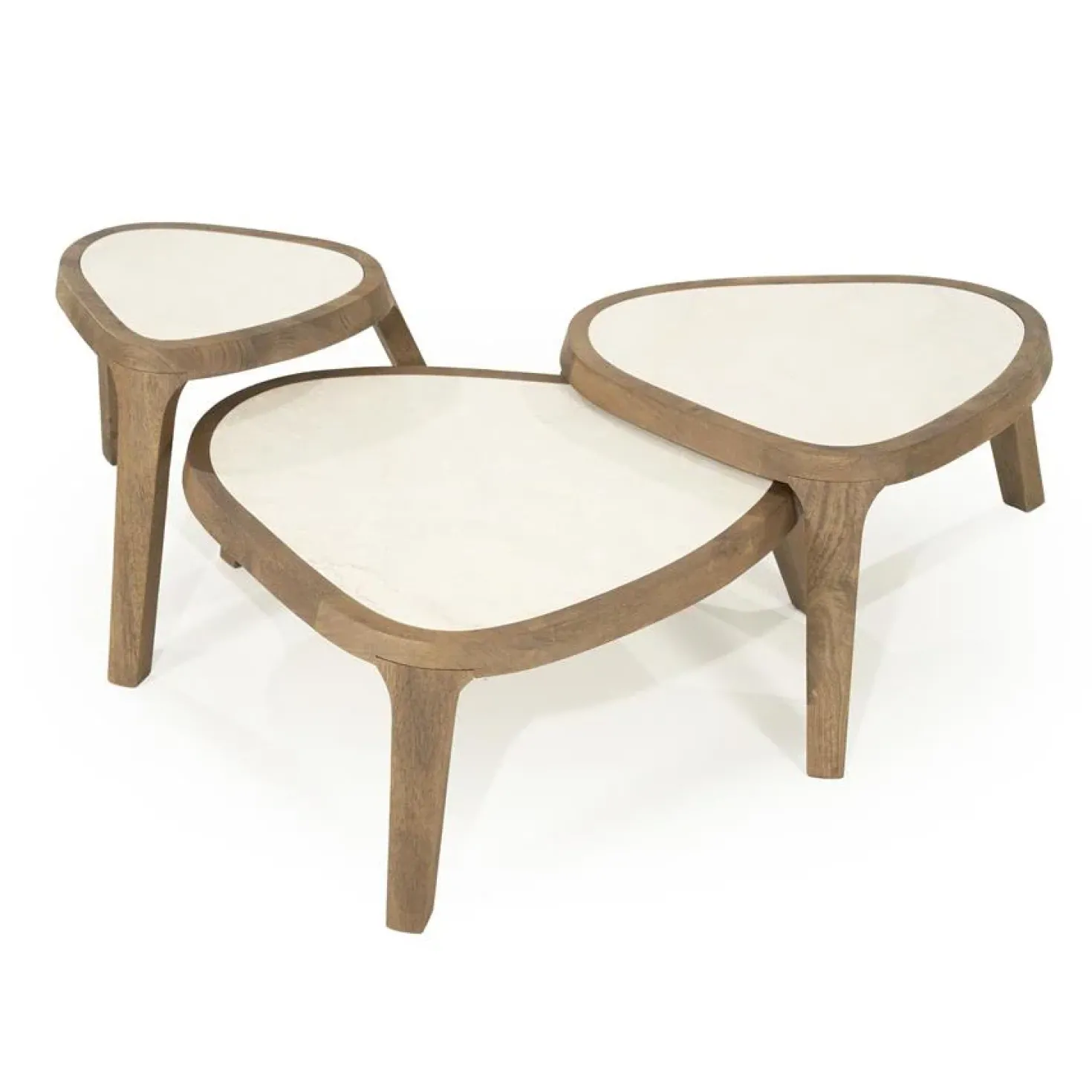 Salontafel Fred large mangohout 64cm
