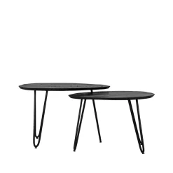Salontafel Frisk Zwart Mangohout 68cm