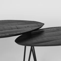 Salontafel Frisk Zwart Mangohout 68cm