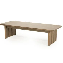Salontafel Jake bruin eikenhout 120cm