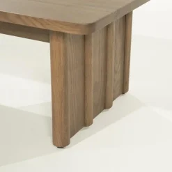 Salontafel Jake bruin eikenhout 120cm