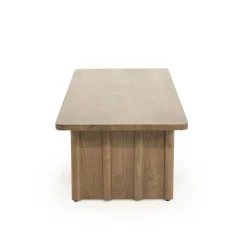 Salontafel Jake bruin eikenhout 120cm
