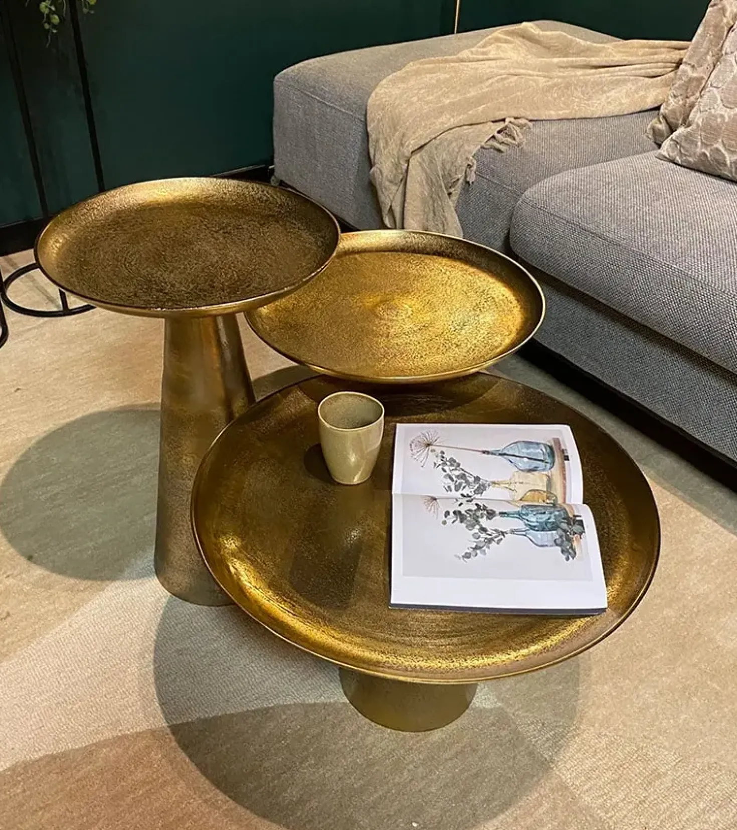 Salontafel Lavet Medium Goud