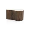 Salontafel Mari 70x47x38 bruin