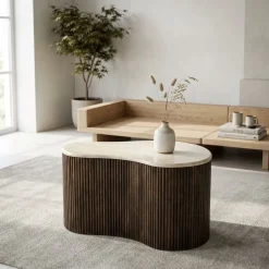 Salontafel Mari 70x47x38 bruin