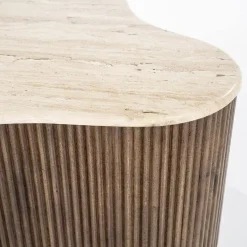 Salontafel Mari 83x72x34 bruin