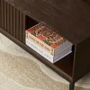Salontafel Martin Walnoot 80cm Vierkant