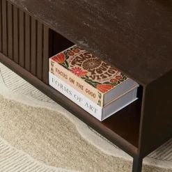 Salontafel Martin Walnoot 80cm Vierkant
