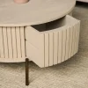 Salontafel Martin Zand Rond 80 cm