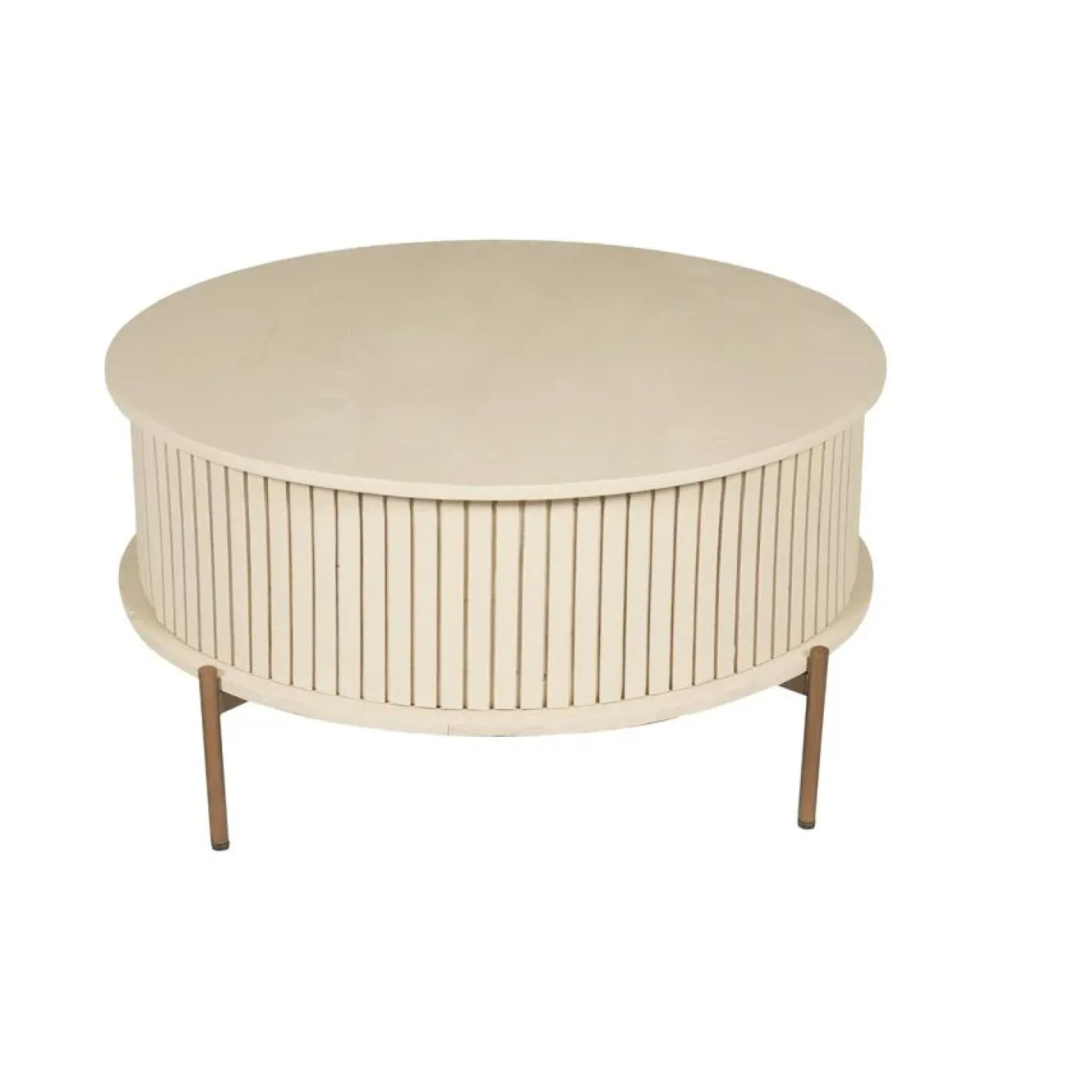 Salontafel Martin Zand Rond 80 cm