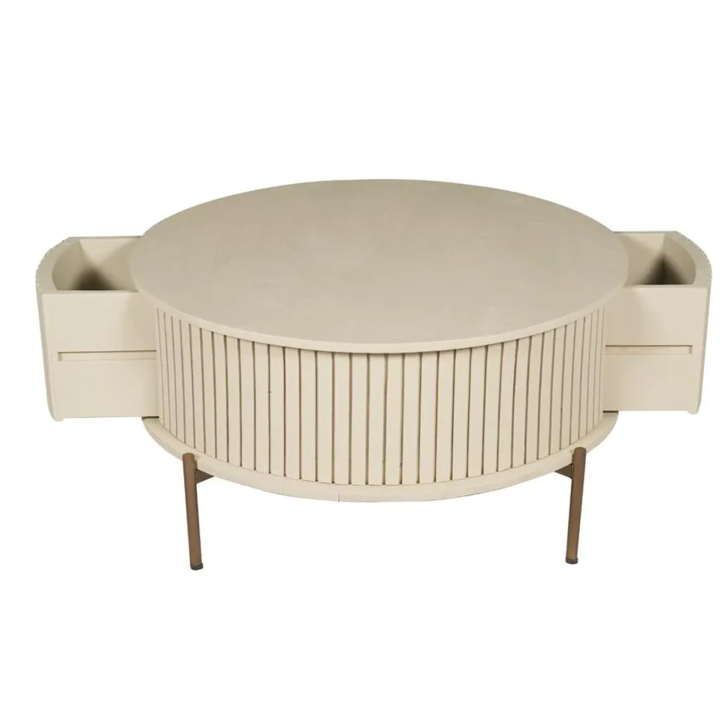 Salontafel Martin Zand Rond 80 cm
