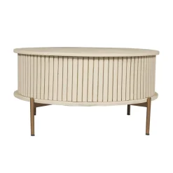 Salontafel Martin Zand Rond 80 cm