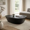 Salontafel Mila 107×78 zwart