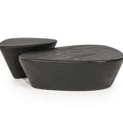 Salontafel Mila 107×78 zwart