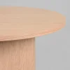 Salontafel Oliva hoog Naturel Eikenhout rond 60cm