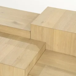 Salontafel Quinten rechthoekig naturel 140cm