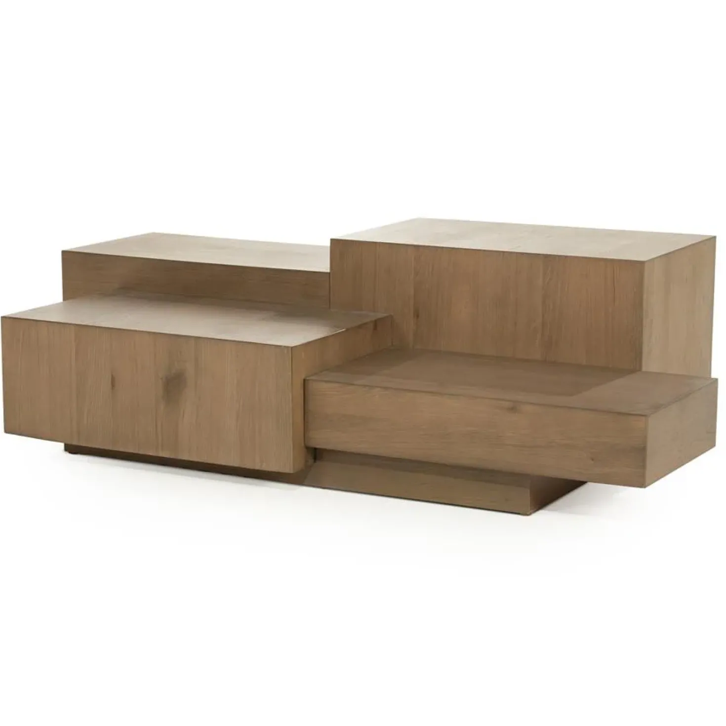 Salontafel Quinten rechthoekig bruin 140cm