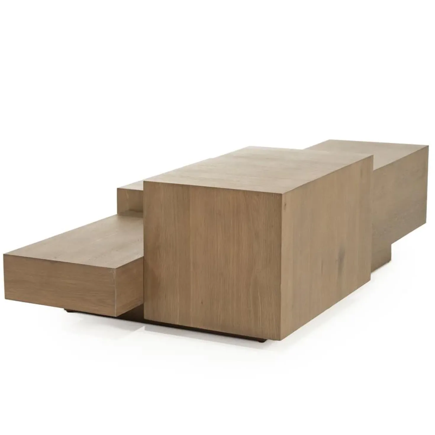 Salontafel Quinten rechthoekig bruin 140cm