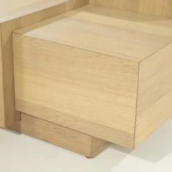 Salontafel Quinten vierkant naturel 80cm