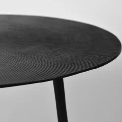 Salontafel Set Nobby Zwart Metaal 60cm