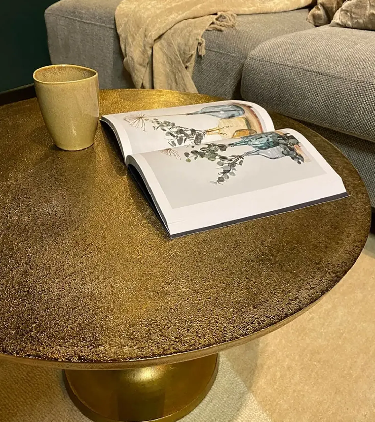 Salontafel Skild Goud Large
