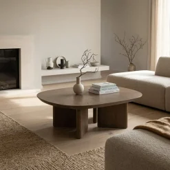 Salontafel Stef small Bruin 80cm