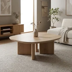 Salontafel Stef small Naturel 80cm