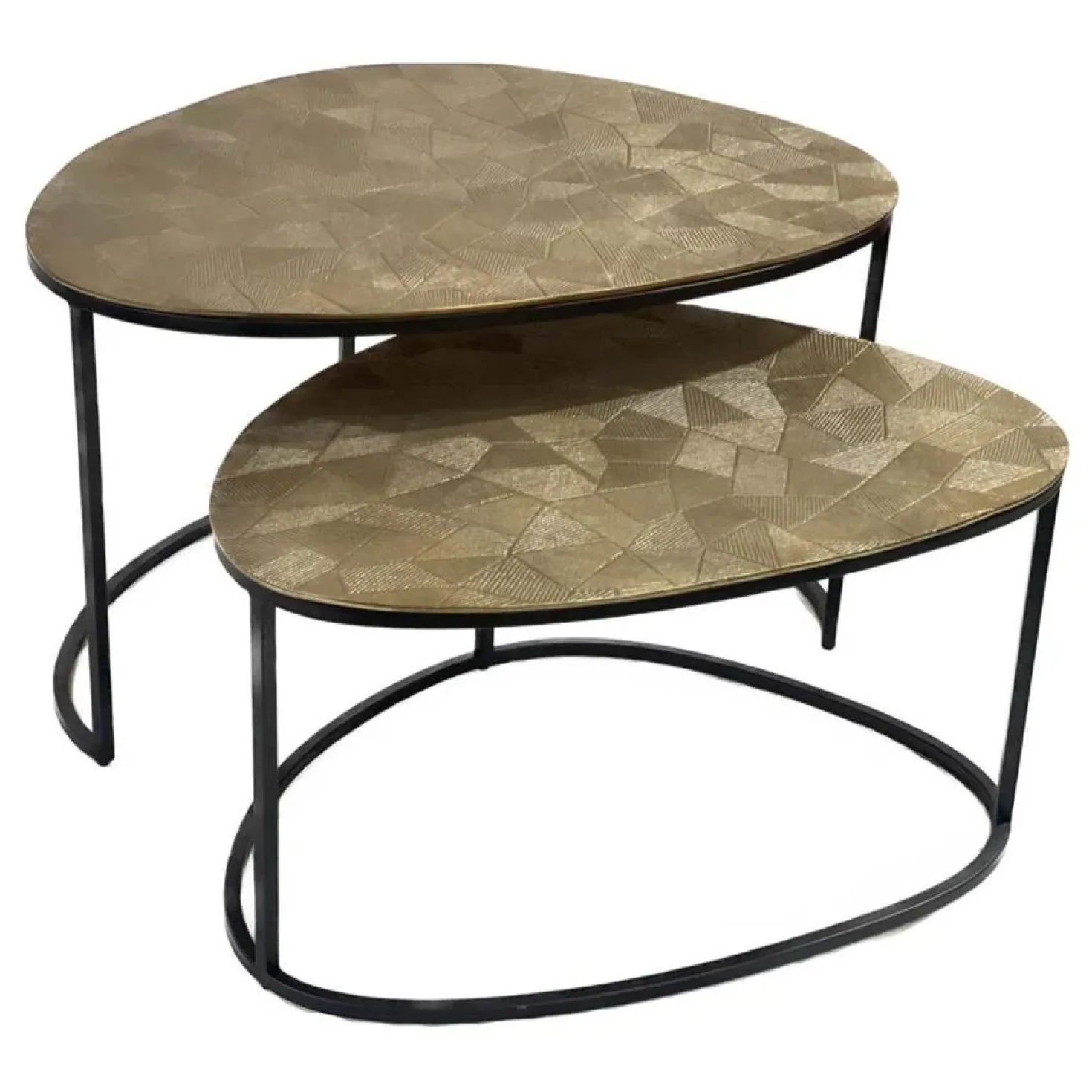 Salontafel Vita organisch Set van 2