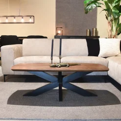 Salontafel Zane Espresso Mangohout