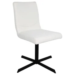 Sam Eetkamerstoel Boucle wit